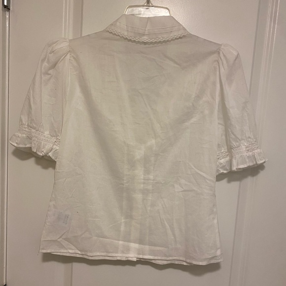 Reformation Hara White Top S - Picture 9 of 11